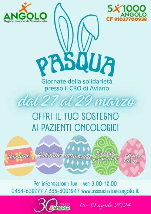 Mercatino della solidarietà Pasqua 2024